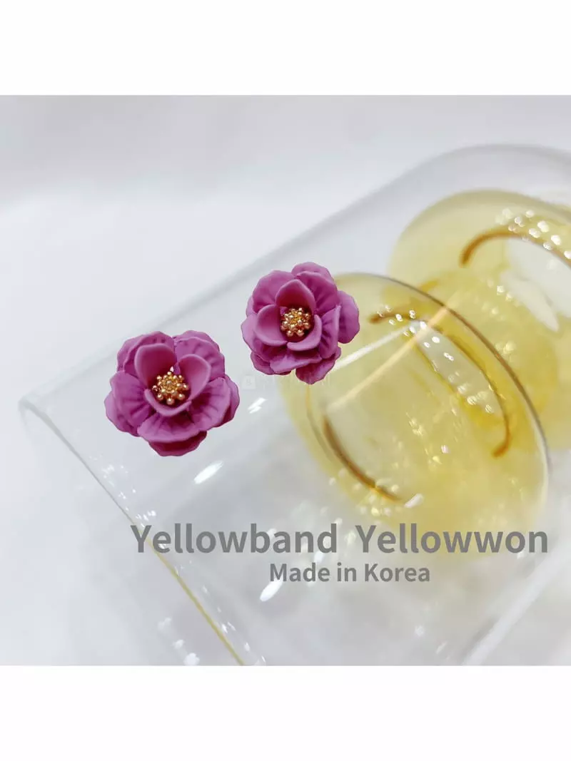 Yellowband - Korean Women Fashion - #womensfashion - E3572 Earring - 4