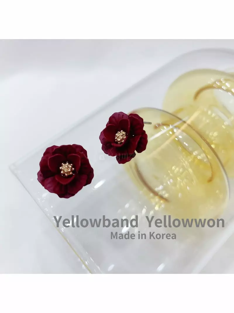 Yellowband - Korean Women Fashion - #momslook - E3572 Earring - 6