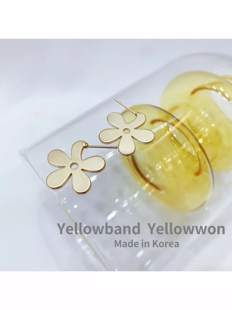 Yellowband - Korean Women Fashion - #momslook - E3569 Earring
