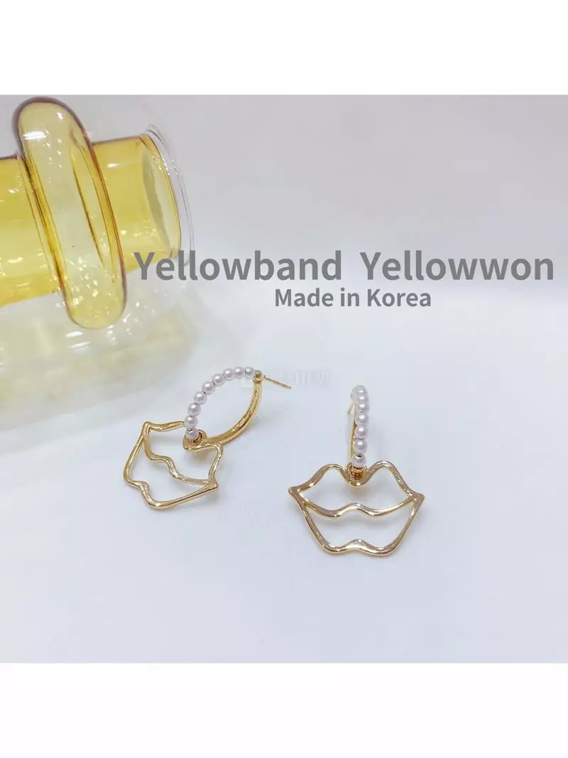 Yellowband - Korean Women Fashion - #momslook - E3567 Earring