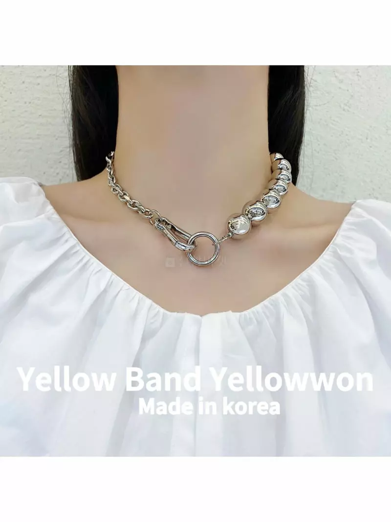 Yellowband - Korean Women Fashion - #restrostyle - N990 Necklace - 6