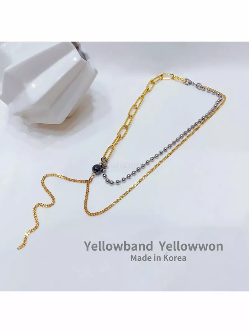 Yellowband - Korean Women Fashion - #restrostyle - N985 Necklace