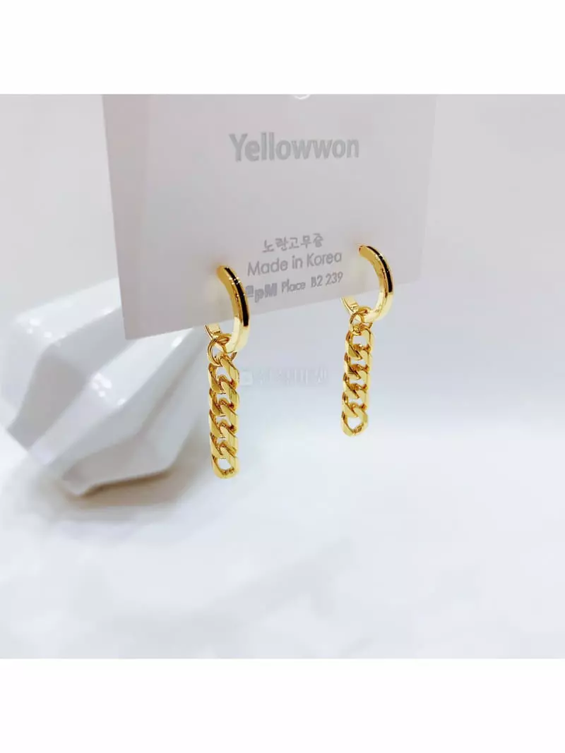 Yellowband - Korean Women Fashion - #restrostyle - E3607 Earring - 2