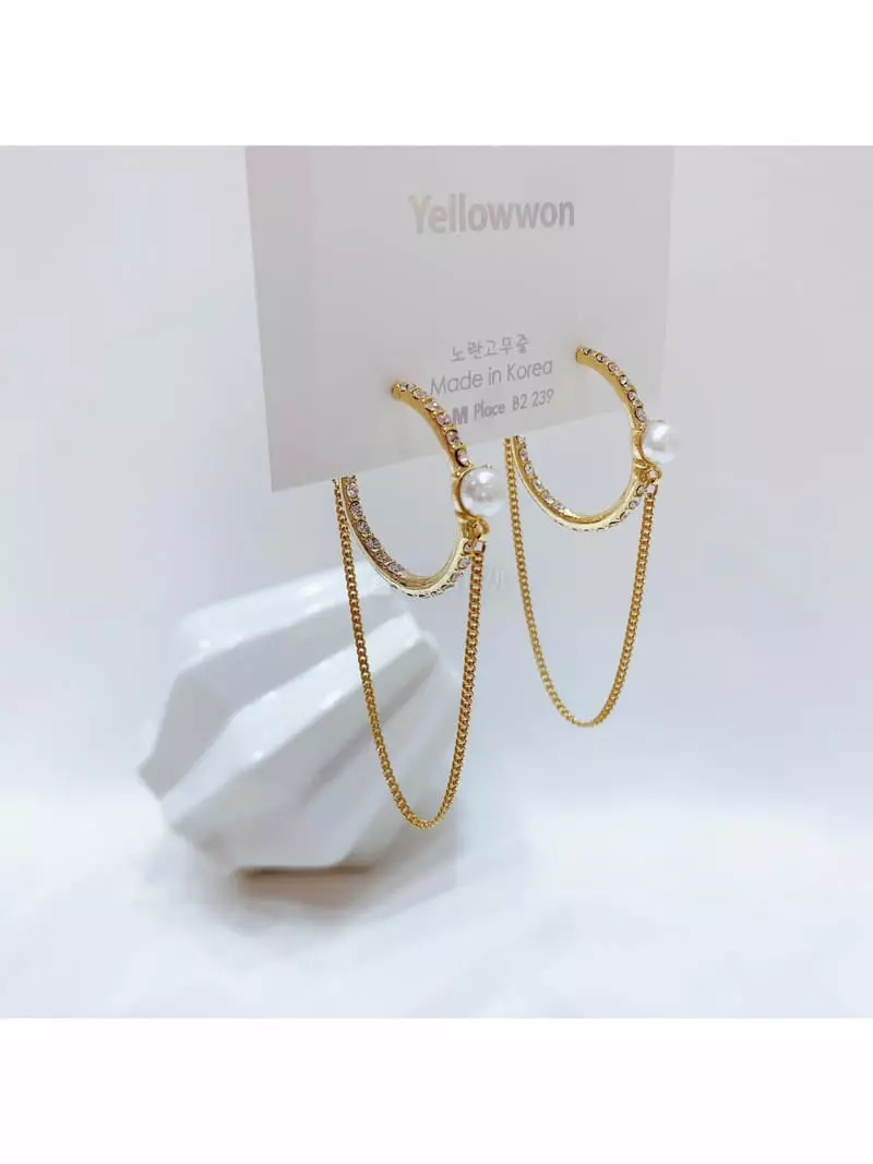 Yellowband - Korean Women Fashion - #restrostyle - E3606 Earring