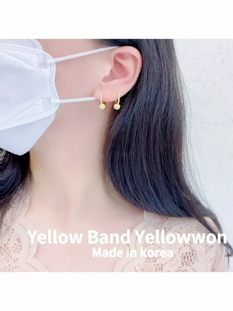 Yellowband - Korean Women Fashion - #restrostyle - E3578 Earring - 3