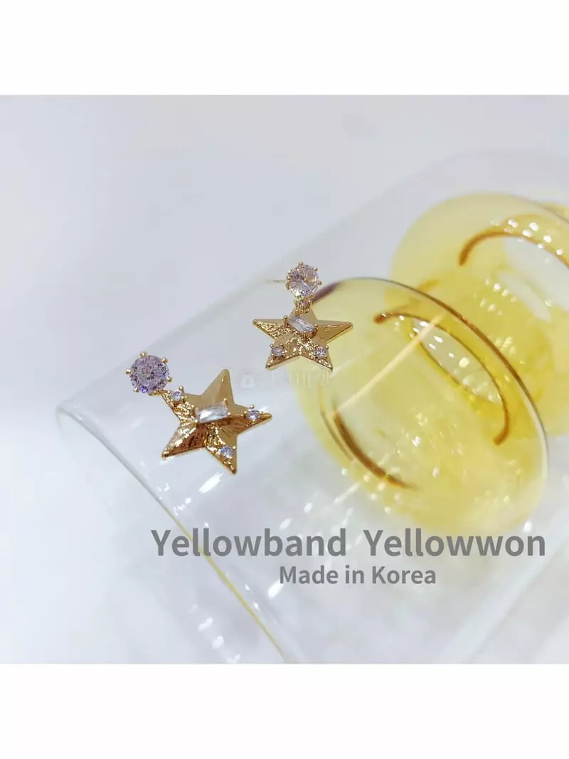 Yellowband - Korean Women Fashion - #restrostyle - E3576 Earring