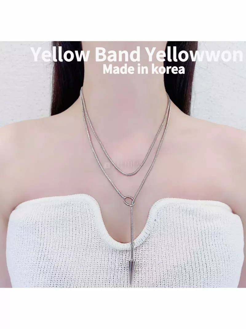 Yellowband - Korean Women Fashion - #romanticstyle - N989 Necklace - 6