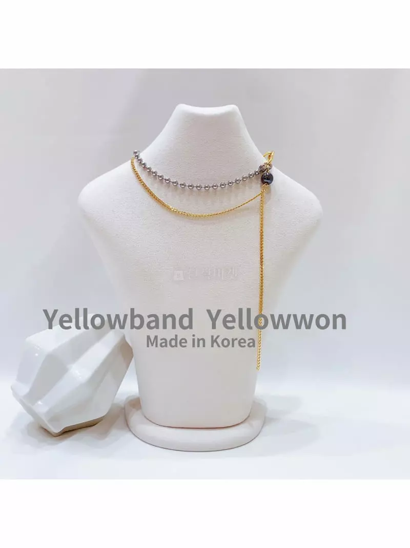 Yellowband - Korean Women Fashion - #romanticstyle - N985 Necklace - 2