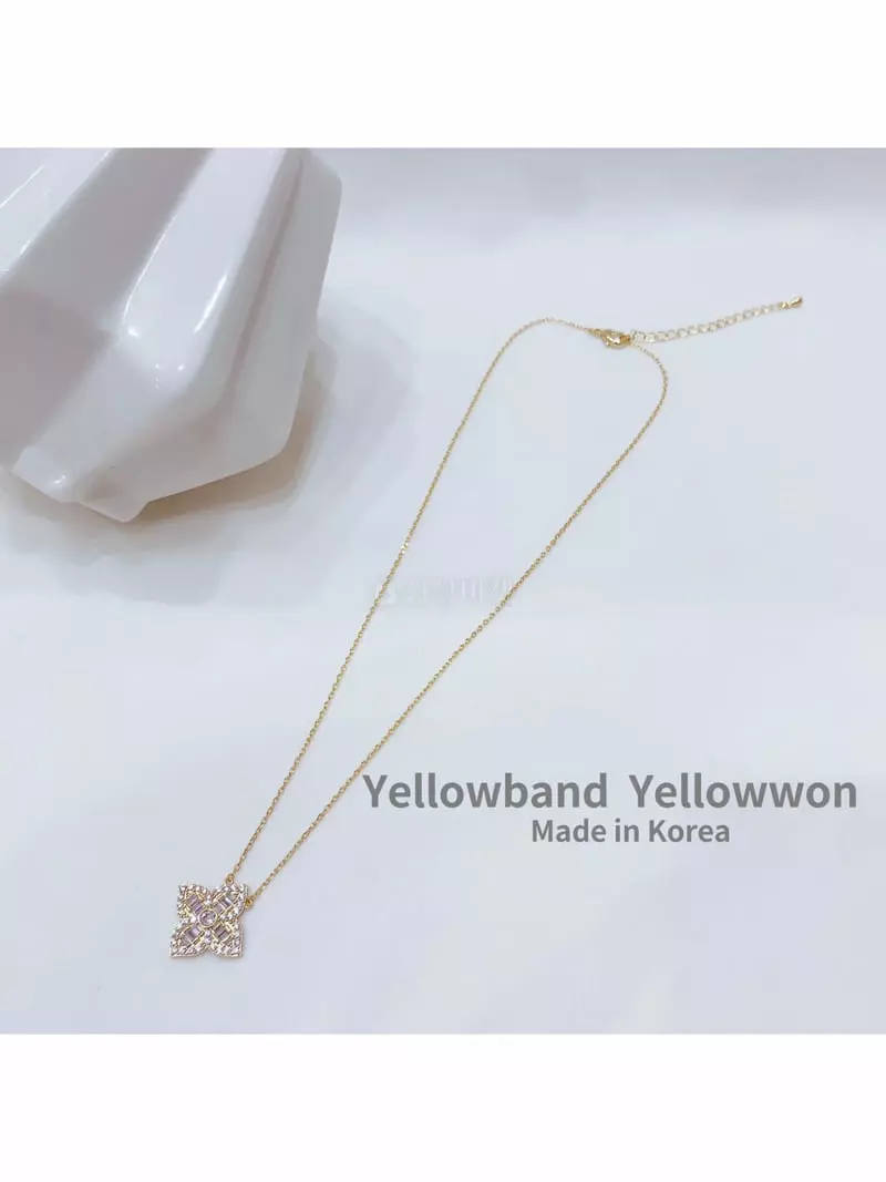 Yellowband - Korean Women Fashion - #romanticstyle - N984 Necklace