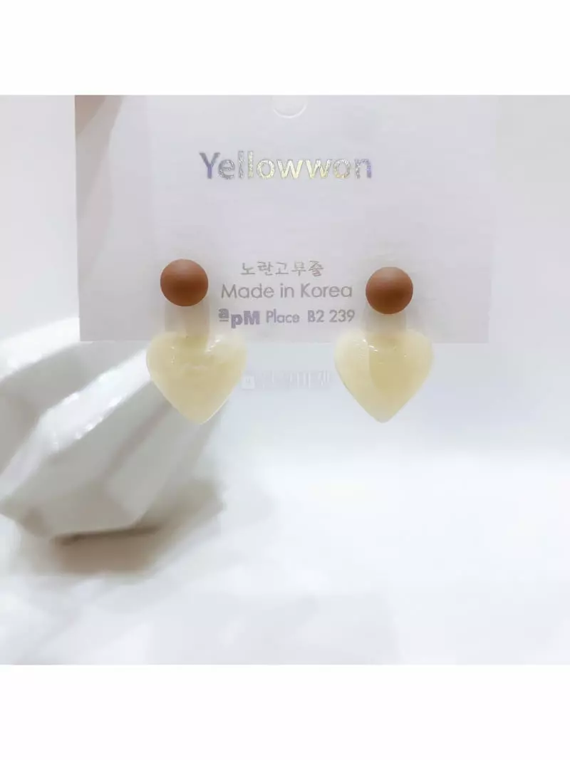 Yellowband - Korean Women Fashion - #romanticstyle - E3605 Earring