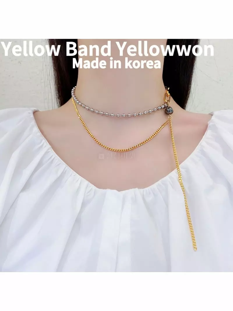 Yellowband - Korean Women Fashion - #shopsmall - N985 Necklace - 3