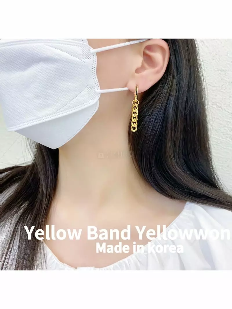 Yellowband - Korean Women Fashion - #romanticstyle - E3607 Earring - 4