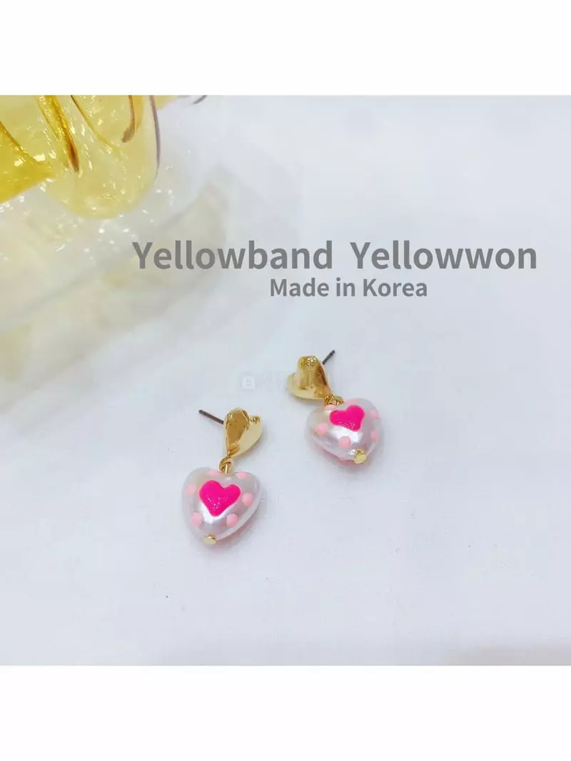 Yellowband - Korean Women Fashion - #romanticstyle - E3577 Earring - 4