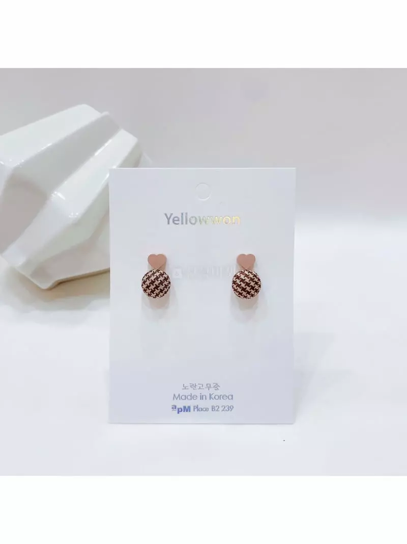Yellowband - Korean Women Fashion - #thelittlethings - E3602 Earring