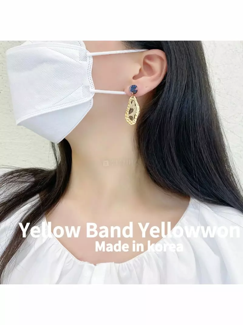 Yellowband - Korean Women Fashion - #vintageinspired - E3611 Earring - 3
