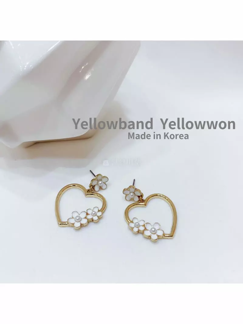 Yellowband - Korean Women Fashion - #vintageinspired - E3609 Earring