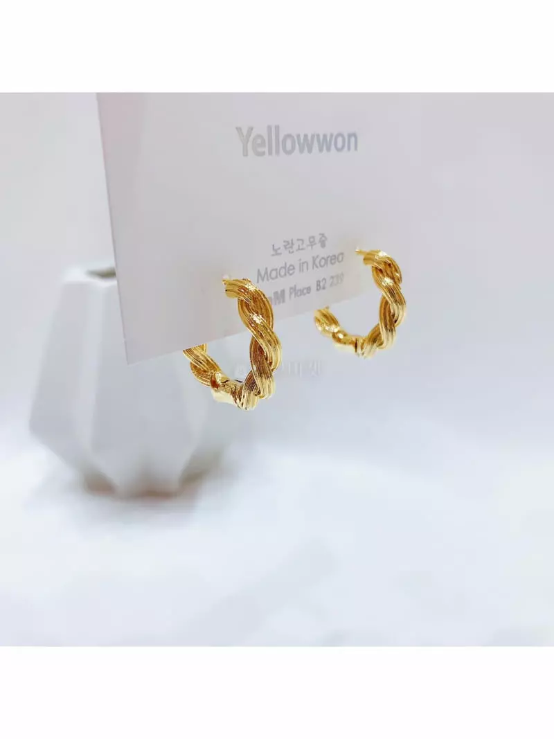 Yellowband - Korean Women Fashion - #vintageinspired - E3579 Earring