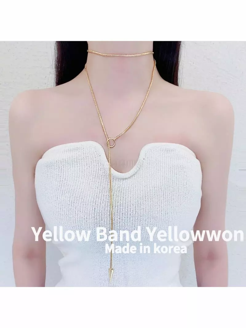 Yellowband - Korean Women Fashion - #vintagekidsstyle - N989 Necklace - 3