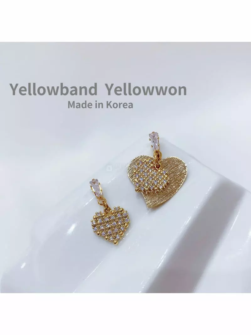 Yellowband - Korean Women Fashion - #vintagekidsstyle - E3608 Earring