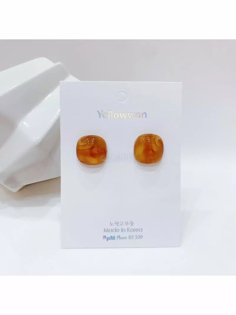 Yellowband - Korean Women Fashion - #vintagekidsstyle - E3582 Earring - 5