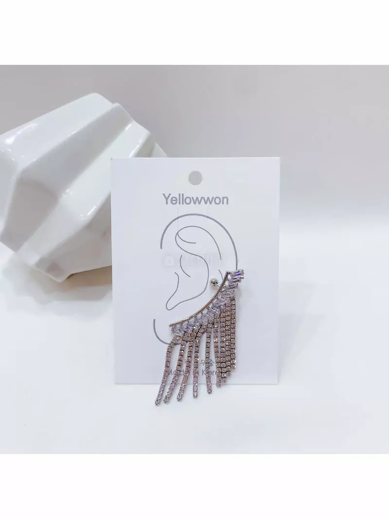 Yellowband - Korean Women Fashion - #momslook - EC157 Earring - 4