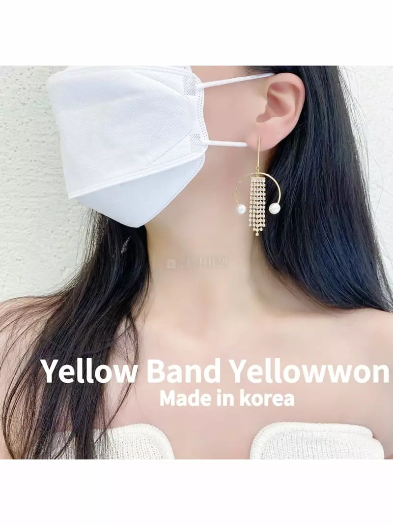 Yellowband - Korean Women Fashion - #womensfashion - E3619 Earring - 2