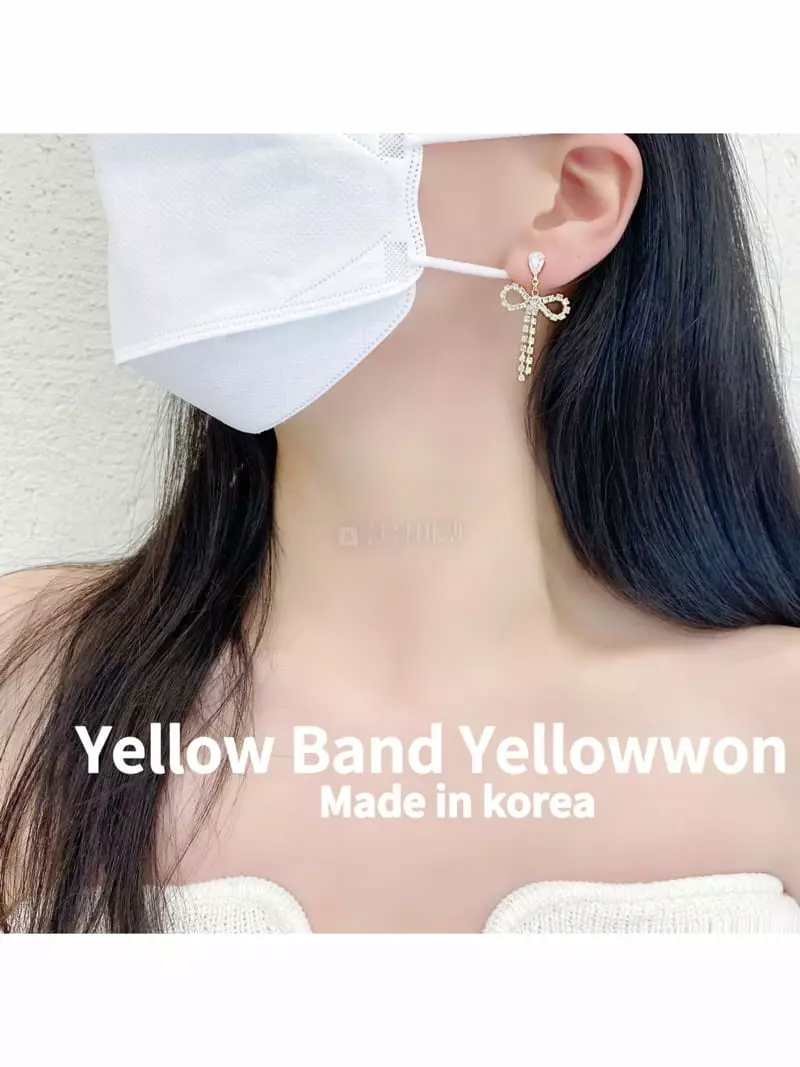 Yellowband - Korean Women Fashion - #womensfashion - E3617 Earring - 2