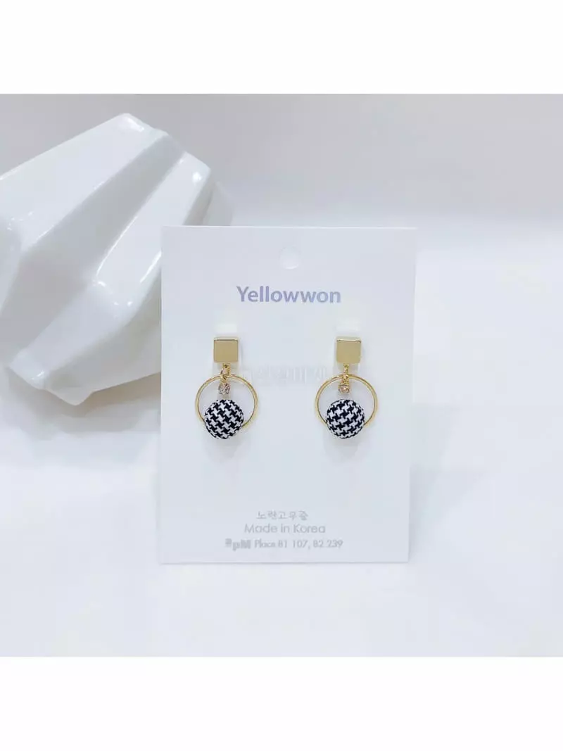 Yellowband - Korean Women Fashion - #womensfashion - E3616 Earring