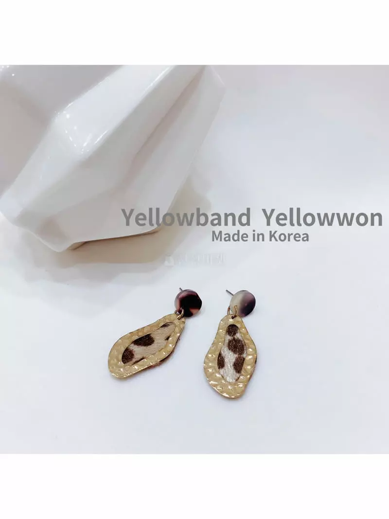 Yellowband - Korean Women Fashion - #womensfashion - E3611 Earring - 2