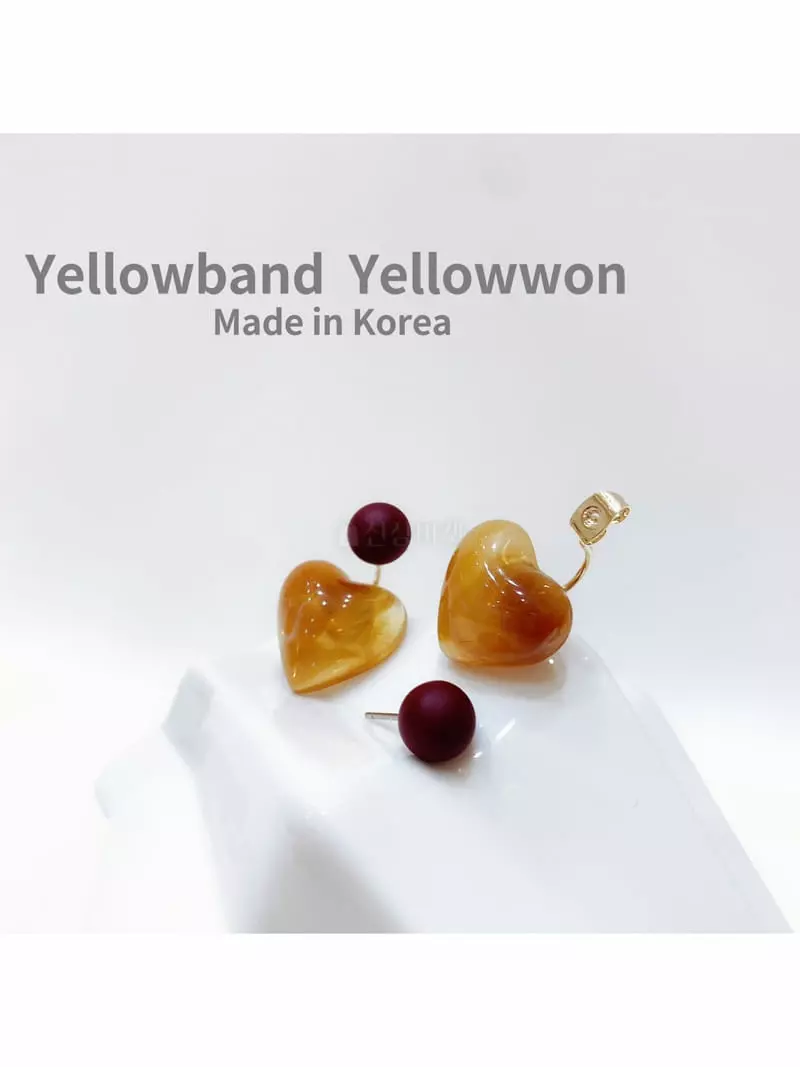 Yellowband - Korean Women Fashion - #womensfashion - E3605 Earring - 8