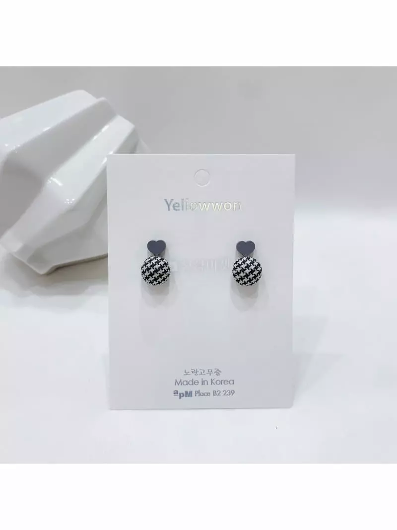 Yellowband - Korean Women Fashion - #womensfashion - E3602 Earring - 3