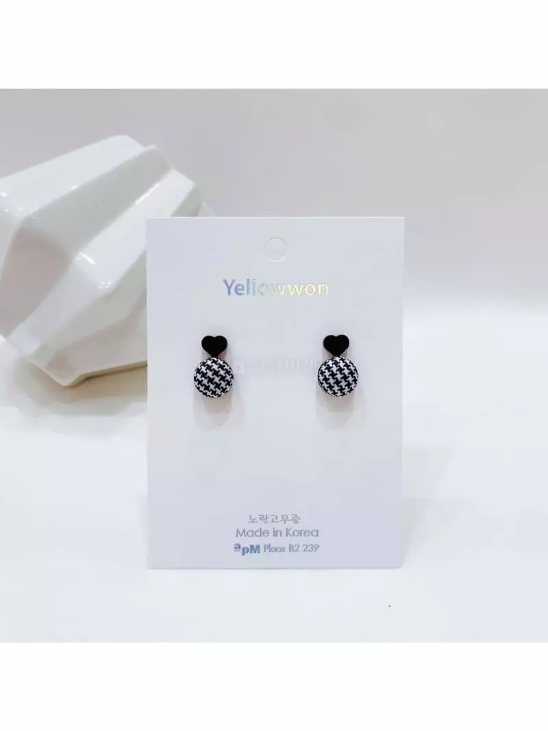Yellowband - Korean Women Fashion - #womensfashion - E3602 Earring - 5