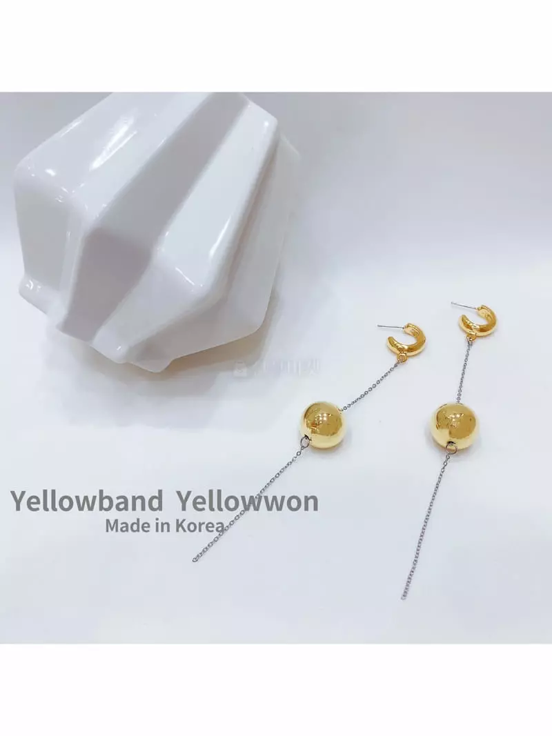 Yellowband - Korean Women Fashion - #womensfashion - E3598 Earring - 3