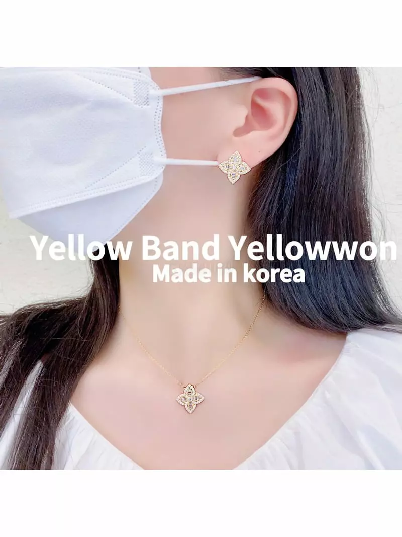 Yellowband - Korean Women Fashion - #womensfashion - E3594 Earring - 3