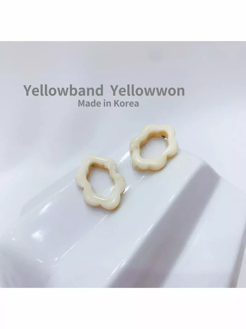 Yellowband - Korean Women Fashion - #womensfashion - E3593 Earring - 2
