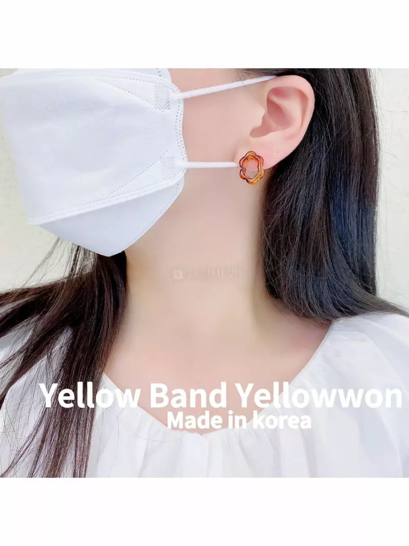 Yellowband - Korean Women Fashion - #womensfashion - E3593 Earring - 6