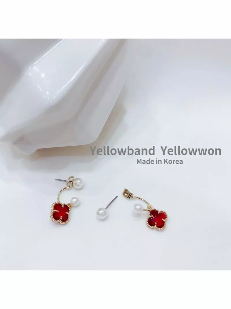 Yellowband - Korean Women Fashion - #womensfashion - E3592 Earring - 3