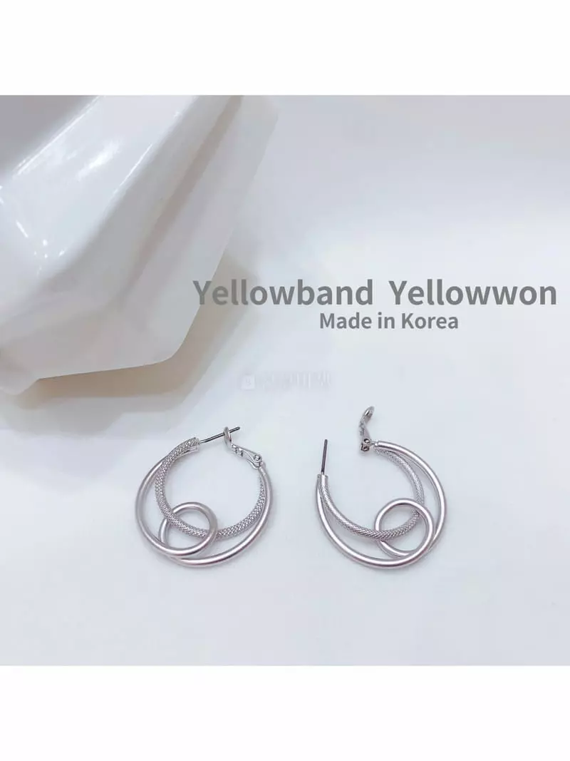 Yellowband - Korean Women Fashion - #womensfashion - E3591 Earring - 6