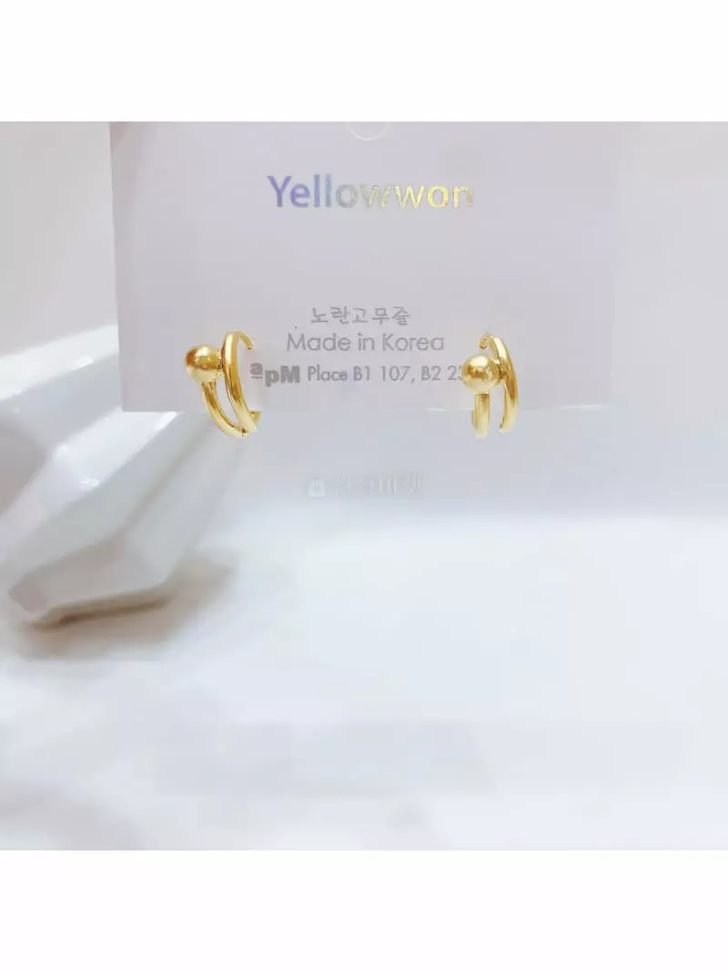 Yellowband - Korean Women Fashion - #womensfashion - E3590 Earring