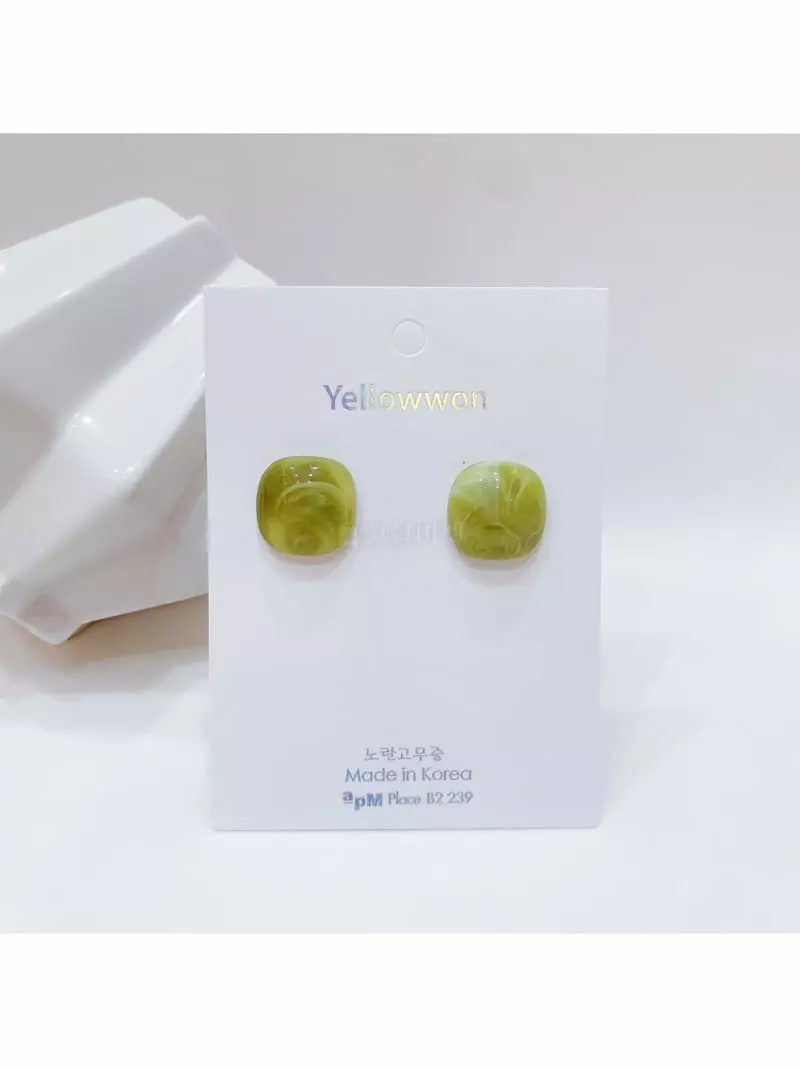 Yellowband - Korean Women Fashion - #womensfashion - E3582 Earring - 3