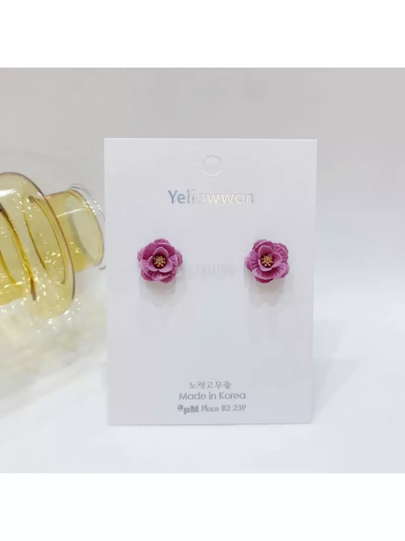 Yellowband - Korean Women Fashion - #womensfashion - E3572 Earring - 3