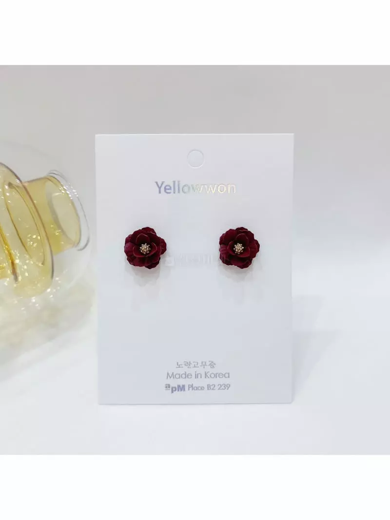 Yellowband - Korean Women Fashion - #womensfashion - E3572 Earring - 5