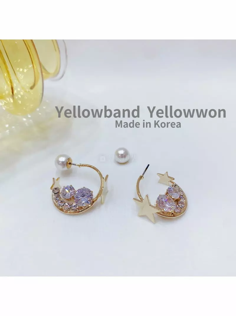 Yellowband - Korean Women Fashion - #womensfashion - E3571 Earring - 2