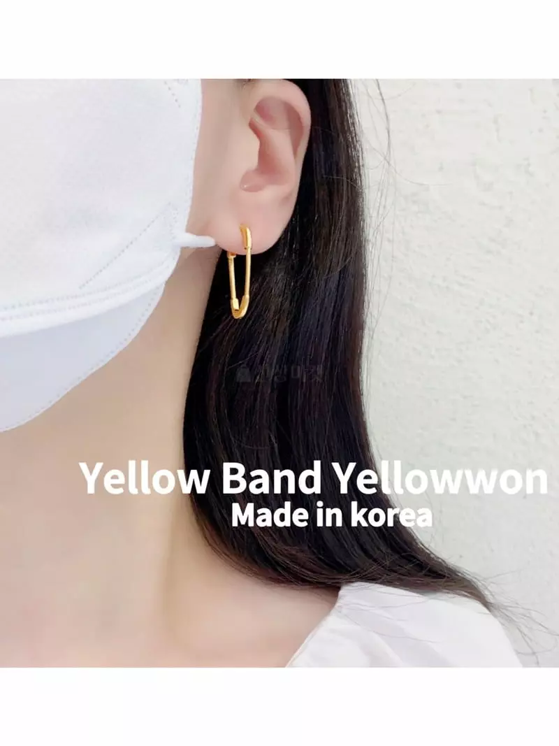 Yellowband - Korean Women Fashion - #womensfashion - E3570 Earring - 3