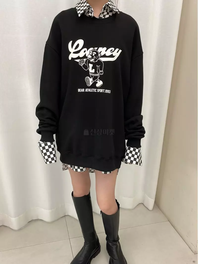 Zipper - Korean Women Fashion - #momslook - Overfit Checker Board sHirt - 7