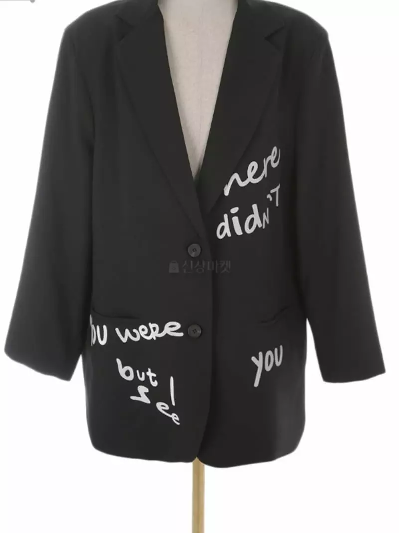 Zipper - Korean Women Fashion - #momslook - Lettering Jacket - 8
