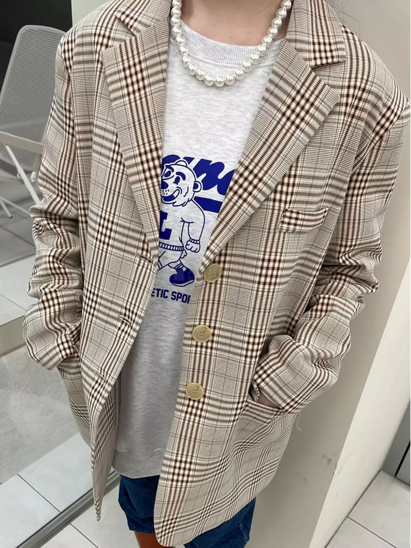 Zipper - Korean Women Fashion - #womensfashion - Basic Stripes Jacket