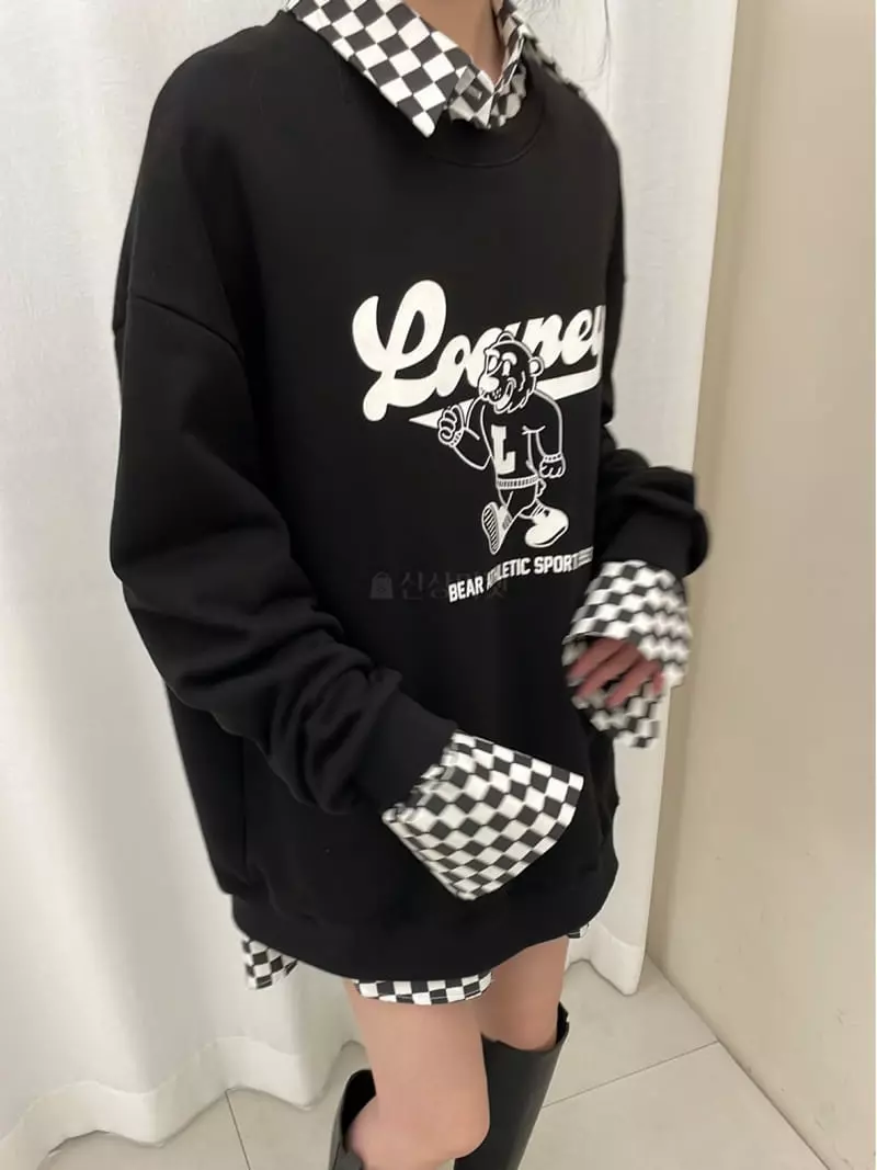 Zipper - Korean Women Fashion - #womensfashion - 3 Terry Sweatshirt - 10