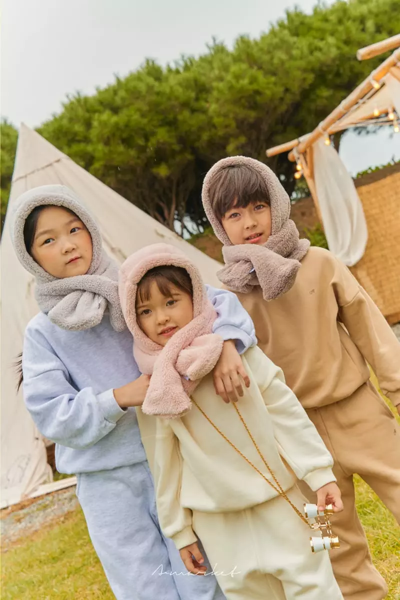 a-Market - Korean Children Fashion - #discoveringself - Milk Fleece Hat - 2