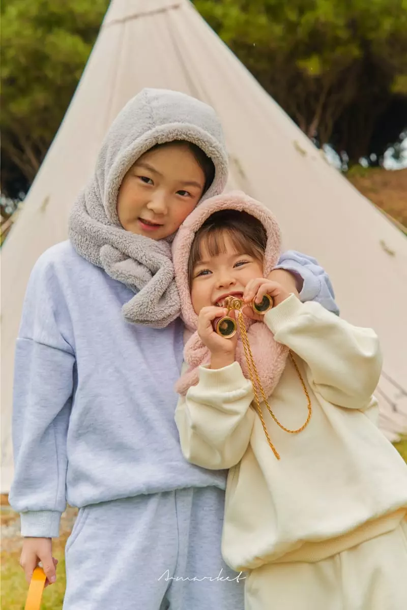 a-Market - Korean Children Fashion - #discoveringself - Milk Fleece Muffler